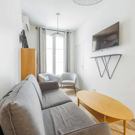 Serenity Apt 1bd For 4p Near Saint-lazare Station Apartment